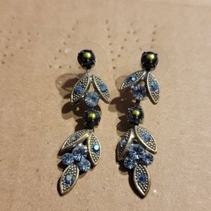 Blue earrings